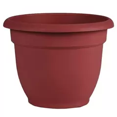 Bloem 10" Ariana With Grid Planter Burnt Red