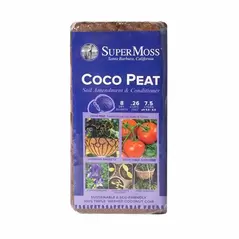 SuperMoss 8qt Buffered Coconut Soil Natural