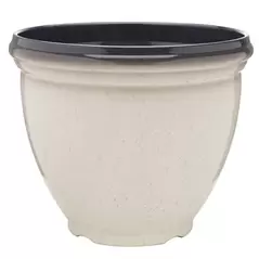 Southern Patio 15" Heritage Planter Ivory