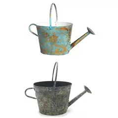 VCS 13" Oval KD Watercan Planter Vintage