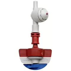 NET SPINNET RED BODY RED MIST CONT BLUE SPIN LPD