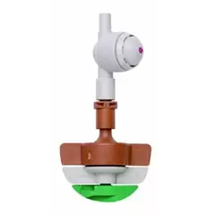 NET SPINNET BRN BODY BRN MIST CONT GRN SPIN LPD