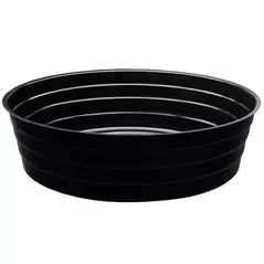 CWP 12" Black Deep Plant Saucers