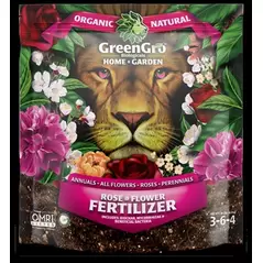 GreenGro Biologicals 10lb Home & Garden Rose & Flower Fertilizer