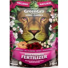 GreenGro Biologicals 4lb Home & Garden Rose & Flower Fertilizer
