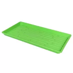 SunPack 1020 Heavy Duty Shallow Tray, No Holes, Green
