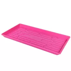 SunPack 1020 Heavy Duty Shallow Tray, No Holes, Magenta