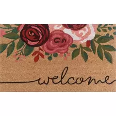 DHTG 18x28 PVC Coir Mat Rose