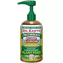 Dr Earth 16oz Pump & Grow Cactus & Succulent Food