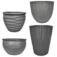 MCarr 16pc Aquapot Planter Pallet Matte Black