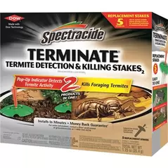 Spectracide Terminate Termite Replacement Killing Stakes 5CT