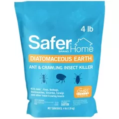 Safer Home 4lb Ant & Crawling Insect Killer Diatomaceous Earth OMRI Listed