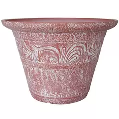 GROWER SELECT ENVIROBLEND 16IN TUMBLED SCROLL PLANTER TERRACOTTA 12/CS