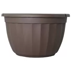Grower Select 11.00 Serenity Hanging Basket Chocolate With Plastic 3 Strand Hanger 72/CS