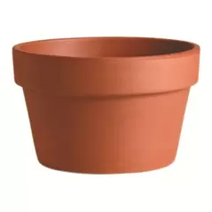 Deroma 8.3" Azalea Pot Terra Cotta Clay Case Pack