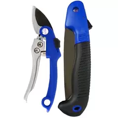 Gardener Select 2pc 8" Bypass Pruner & 7.5" Folding Saw Set