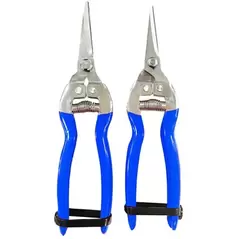 Gardener Select 2pc Floral Shears Set - 7" Curved Blade Shear & 7" Straight Blade Shear
