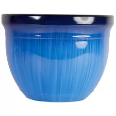 Gardener Select 15" Madison Drip Blue Planter 15.35"x15.35"x11.22" 6/CS