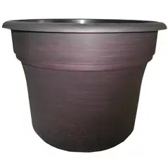 Grower Select 12.00 Orbit Pot Black / Copper 3.41gal 36/CS - 12.44in D x 9.18in H