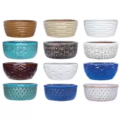 MCarr 108pc Low Bowl Planter Pallet Mixed Colors