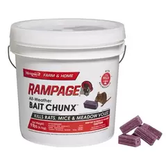 Motomco Rampage Chunx 9Lb Pail Rodenticide ( bromethalin )