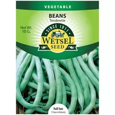 Beans, Tenderette Bush - 10 Gram