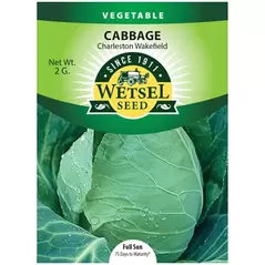 CABBAGE. CHARLESTON WAKEFIELD 2 GRAM