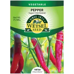 Peppers, Super Chili Hybrid - 75 Mg