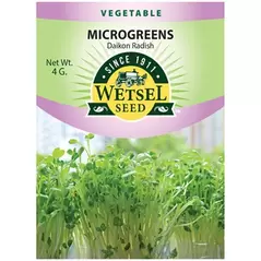 Microgreens, Daikon Radish - 4 Gram