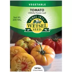 Tomato, Hillbilly Potato Leaf 200 mg Packet