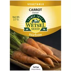 HEIRLOOM, DANVER CARROT 2.7G
