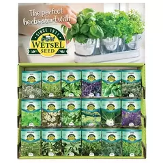 Wetsel 300PKT Herb Counter Display