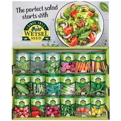 Wetsel 300pkt Perfect Salad Counter Display