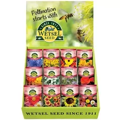 Wetsel 200pkt Pollinator Small Counter Display