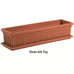 HC 30" Venetian Flower Box Clay Akro Mils