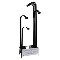 AGW 40pc UrbanGarden Hook Assortment Matte Black