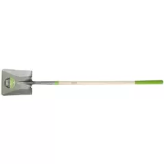 Ames Shovel Long Handle Square Point Ash Handle 15Yr