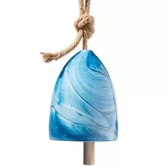 APM Bell Wind Chime Blue Marble