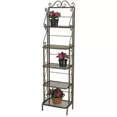 Deer Park Skinny Plant Stand Black