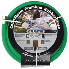 Dramm 5/8"x50' Premium Colorstorm Rubber Hose Green
