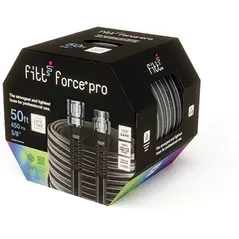 FITT 5/8"x50' Force Grey w/ Blue Stripe