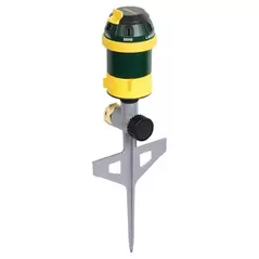 Melnor 6-Pattern Turbo Rotary Sprinkler on Metal Step Spike