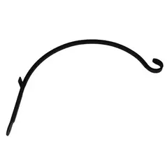 Hookery 18" Curved Hanger W/ Upturned Hook