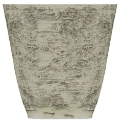 HC 15" Tahoe Square Birch Planter White Listo