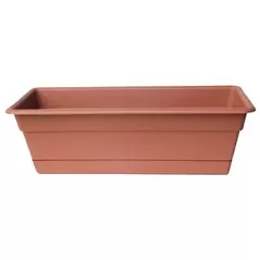 Bloem 18" Dura Cotta Window Box Terra Cotta