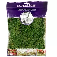 SuperMoss 2oz Sheet Moss Fresh Green
