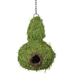 SuperMoss Deco Woven Bird House Raindrop