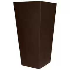 Tusco 26" Cosmo Tall Square Planter Espresso