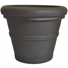 Tusco 30" Rolled Rim Planter Espresso