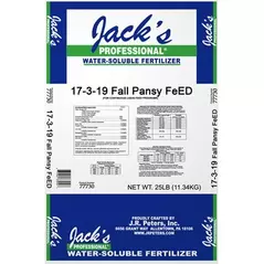 Jacks Prof Fall Pansy FeED 17-3-19 25Lb (80/Pl)